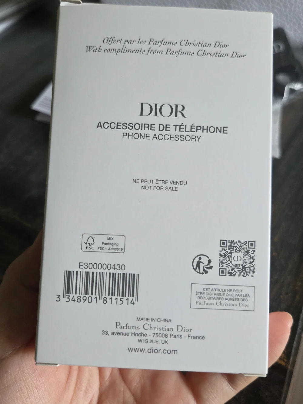 Dior LED Phone Light Selfie